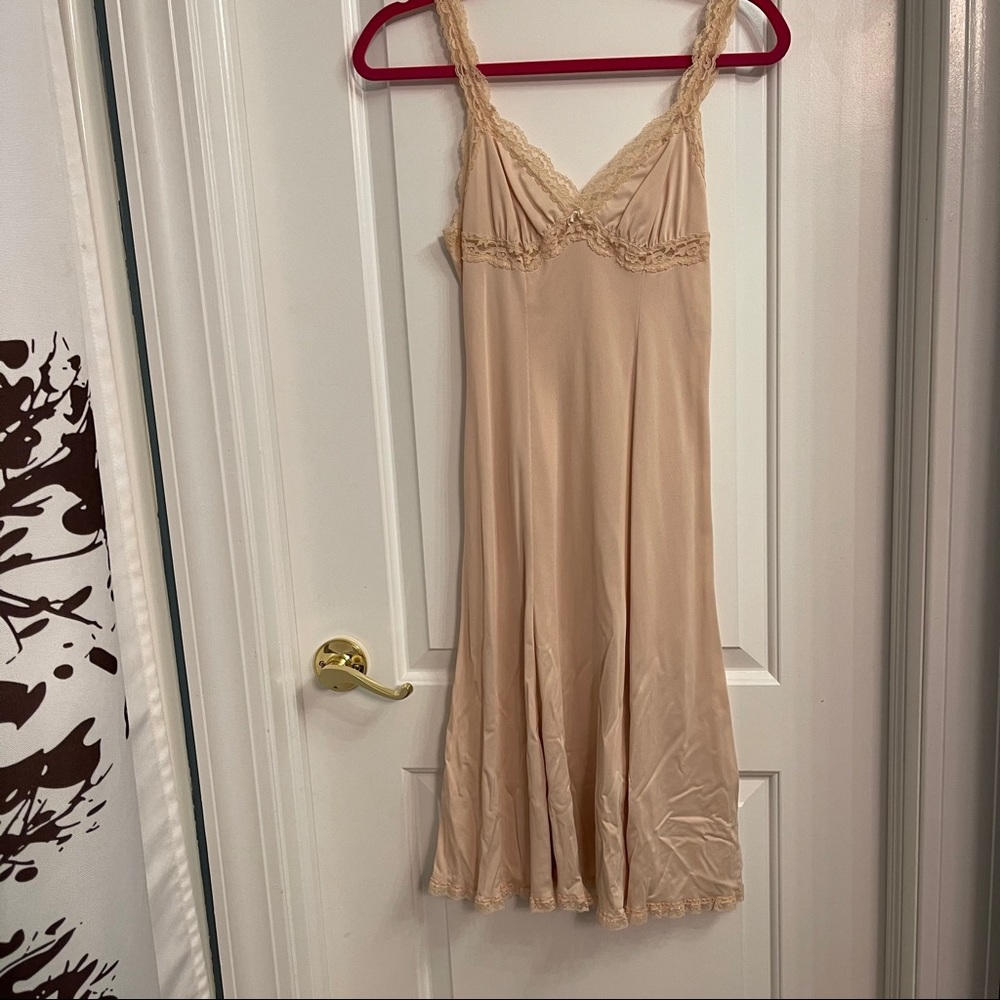 Vintage Full Slip, Nude
